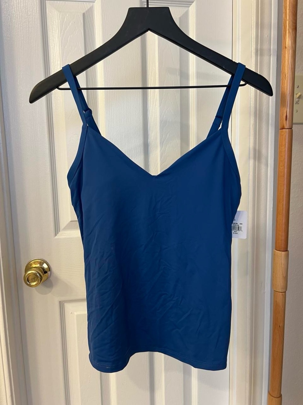 Skye Swimwear Navy V-Neck Adjustable-Strap Camisole